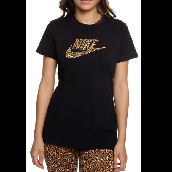 cheetah print nike outfit